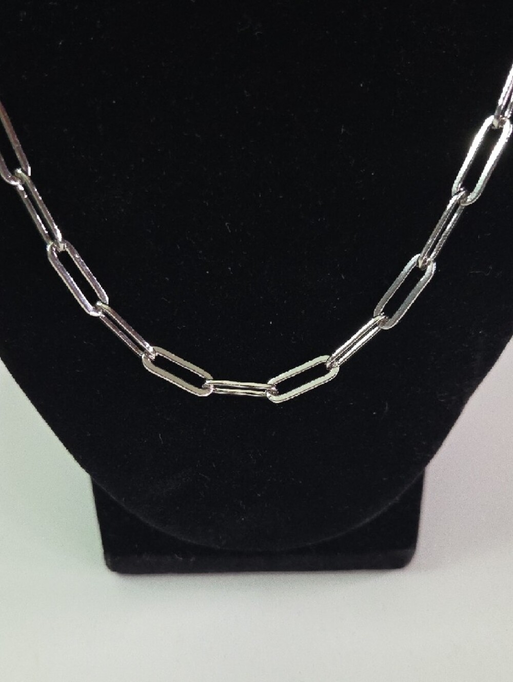 XP Chuping Necklace, Silver-Colored, High Quality.White gold plated - Picture 2 of 3